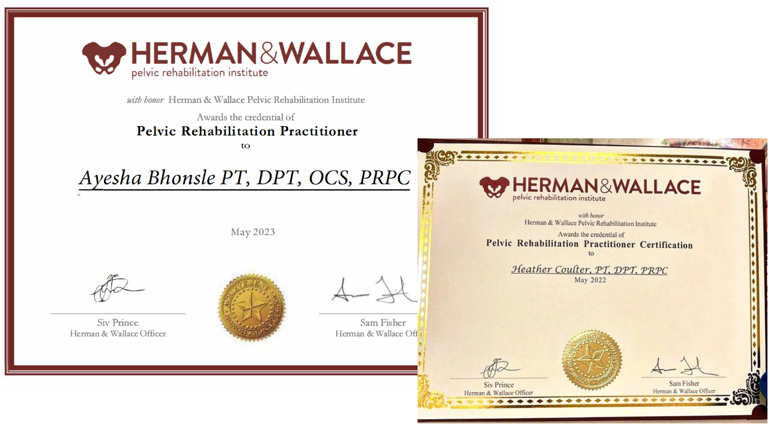 Herman & Wallace Pelvic Rehabilitation Continuing Education