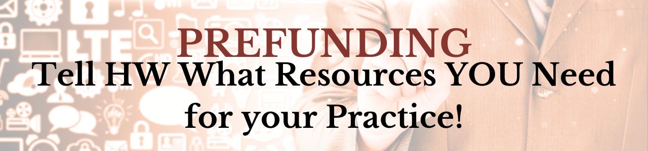 Tell HW What Resources YOU Need for your Practice!