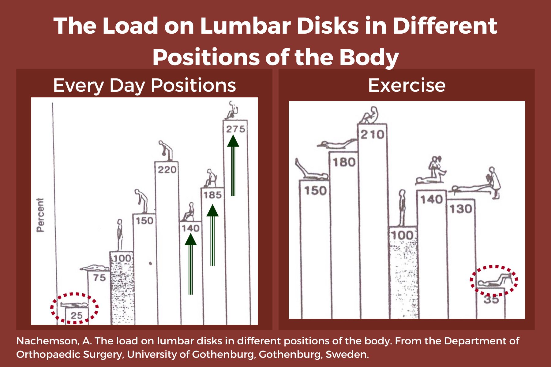 Load on Lumbar Disks